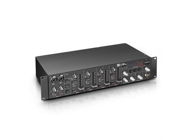 LD Mikser  2-Zone 2U 4xLine 2xMic Mixer 